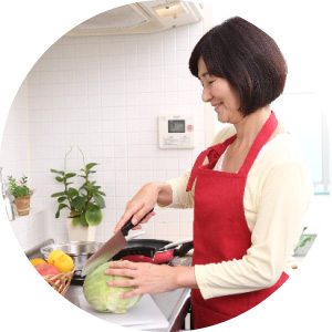 お料理のお手伝い